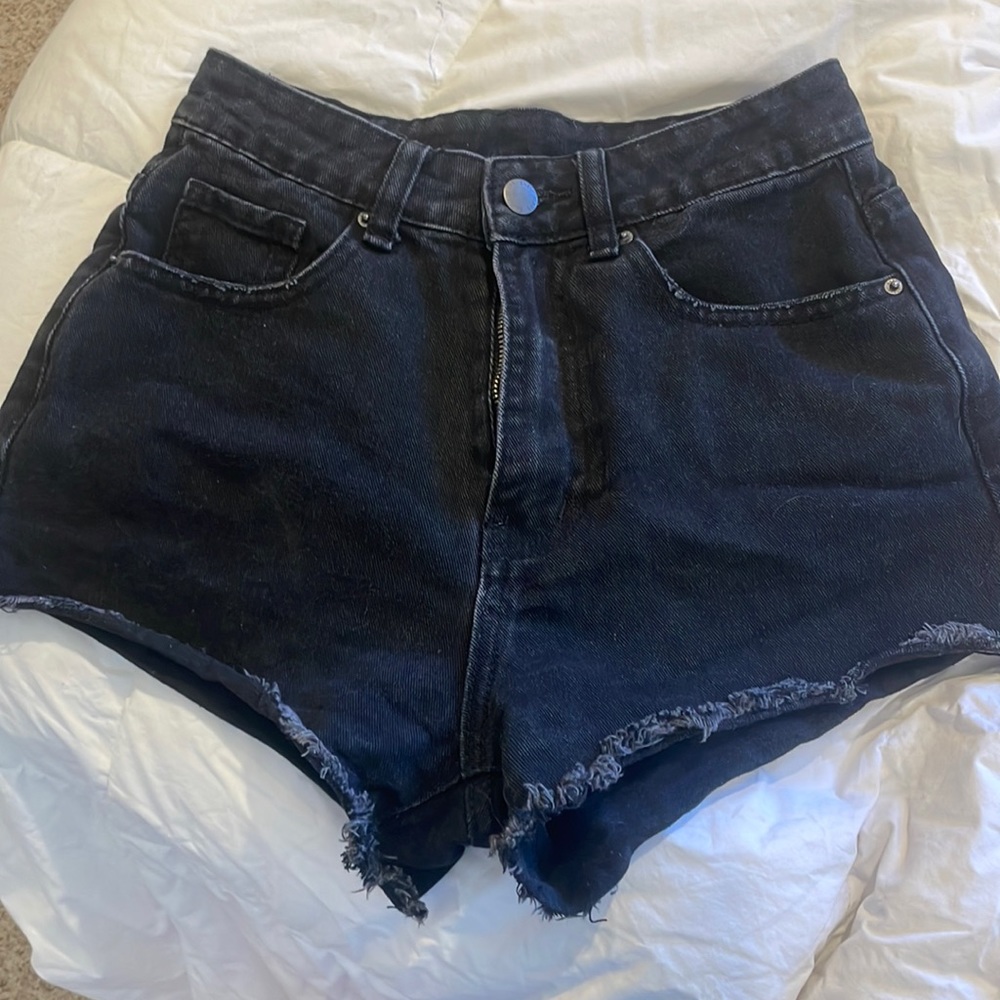 Black shorts